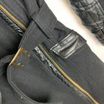 Bebe Black Long Fleece Zip Up Jacket Photo 1