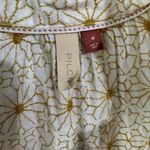 Pilcro  Anthropologie Tavi Daisy Floral Embroidered Button Front Blouse Top M Photo 4