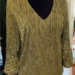 Dressy blouse🌹🌹 Tan Size L Photo 0