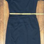 Jil Sander Jill Sanders Elegant Black Long Sleeve midi Dress Photo 4