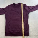 Lululemon Athletica 6 Scuba Crew Heathered Marvel Crew Neck Cotton Terry Basic Photo 7