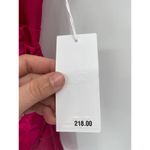 Reformation Fonda Rhubarb Pink Sleeveless Silk Mini Dress Size 0 NWT Photo 5