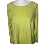 Eileen Fisher Oversized Small Yellow Tencel Blend Crewneck Sweater Sweatshirt Photo 1