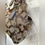 Coach  vintage Tan and Brown Signature Shoulder Bag Photo 1