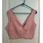 ZARA  Tweed Crop Top – Size Small Photo 0