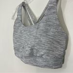 Lululemon  Energy Bra Wee Are From Space Ice Grey Alpine White Size 4 Photo 2