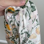 Anthropologie By Size XL Lemon Print Flowy Silky Pajama Shorts Novelty Photo 3
