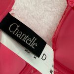 Chantelle Pink Lace Plunge Push Up Bra Womens Size 34D Photo 5