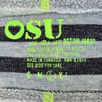 One Step Up Pullover Sweater Womens Size L Gray Black Striped Drop Shoulder Size L Photo 3