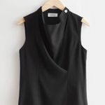 & Other Stories NWOT & Other Stories Sleeveless Cowl Neck Blouse Photo 4