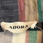 Adora plaid light weight button front top Blue Size M Photo 2