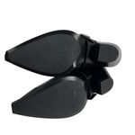 ZARA SRPLS Limited Edition Black Leather Cowboy Boots Size 40 EU 9 US Photo 8