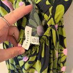 Topshop  dress Floral Backless puff sleeve daisy midi maxi bright fun big bold 8 Photo 6