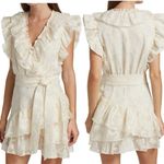 Veronica Beard NWT‎  Mahita Dress in Ecru silk Photo 4