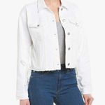 joe's jeans  Womens Boyfriend Denim Jacket Long Sleeve Denim Jacket White XS Photo 0