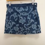 Rag and Bone  Marina Denim Wrap Mini Skirt Size 2 Photo 2