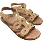 Baretraps QUILLAN Women's Size 8M Sandals Natural Cork Tan Beach Summer Vacation Photo 0
