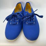 Keds Women's 7.5 Canvas Sneakers Blue Lace Up Round Toe Casual Walking Shoes Photo 1