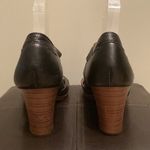 Pikolinos Black Stacked Heel Peep Toe Shoes Photo 6