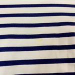 Lands' End Lands’ End Women’s Crewneck Long Sleeve Rash Guard Swim Top Blue Stripe Sz XXS Photo 2