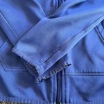 Nike Women Dri Fit Athletic Running Jacket Sz S Purple Hood Zip Up Drawstring Photo 4