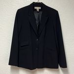 Apostrophe  Essentials Black Double Breasted Suit Coat Size 18 Photo 0