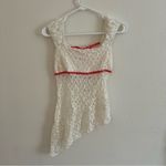 Urban Outfitters  Kimchi Blue Penelope Lace Keyhole Back Asymmetric Top Photo 3