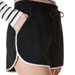 Alice + Olivia  KIR Running Short Black and White, Size L, NWT Photo 4