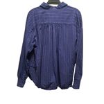 Free People Striped Oversized Tunic Shirt Size Small Photo 1