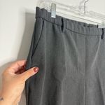 Talbots NWT Cambridge Dress Pant Straight Leg In Gray Career Wear Size 14 Petite Photo 3
