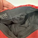 Adora Red Knit Sweater Flat Hat Cap Photo 8