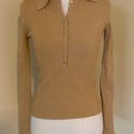 ZARA RIBBED KNIT POLO SHIRT Photo 11