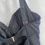 Anne cole Swimsuit Size 18W NWT Live In Color Black Plus Curvy One Piece Ruched Photo 13