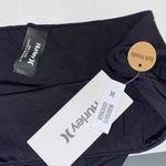 Hurley NWT Women’s  Bikini Bottom solid black moderate Large 295950 low rise Photo 4