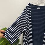Lane Bryant NWT Nautical Black and White Striped Cardigan plus size 26/28 Photo 3