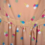 Modcloth Peaches & Cream Birthday Ice Cream Print Sleeveless Dress Size XXS Photo 4