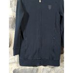 Puma X Ferrari Sweatshirt Woman's Medium Black Hoodie Full‎ Zip Racing Long Photo 2