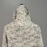 Jessica Simpson  Chunky Knit Speckled Multicolor Cowl Neck Sweater size Small Photo 40