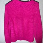 A New Day Chunky knit hot pink sweater Photo 1