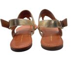 Tommy Hilfiger Thong Sandals Womens 10M Gold Buckle Detail Summer Shoes Photo 6