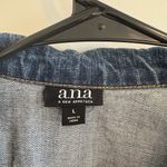 a.n.a  Embroidered Wome’s Jean Jacket Photo 7