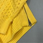 Varley Hains Knit Crew Neck Sunlight Yellow Sweater Top Long Sleeve Women Medium Photo 1