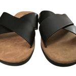 IZOD Women's Alyssa Sandals Slides Slip-on Black Size 9 Photo 7