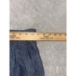 Ralph Lauren Polo Women's Size Large Blue Chambray Cotton Belted Paperbag Shorts Photo 5