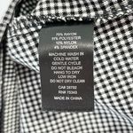 Cupcakes and Cashmere New  Plaid Tank Top Black White Photo 11