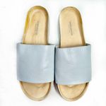Vagabond  Shoemakers Light Blue Erin Leather Slides Sandals Size 37/ US 6.5 Photo 2