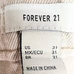 Forever 21 Khaki Jogger Pants Tan Jeans Women’s Size 31 Photo 3