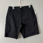 Gap 9" Downtown Khaki Bermuda Shorts, Black, 8, 743613 Photo 0