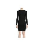 No Boundaries  Juniors' Long Sleeve Cutout Twist Front Sweater Dress Size Medium Photo 2