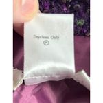 Coldwater Creek  Purple Wool Blend Tweed Swing Coat Jacket Blazer PXL Petite Photo 5